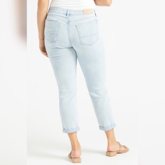 7 For All Mankind Luxe Vintage Josefina Boyfriend Jeans Cosmic Blue - Picture 2 of 9